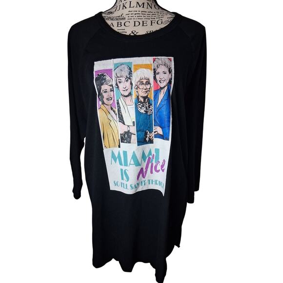 American Apparel Tops - American Apparel XL Golden girls black long sleeve shirt